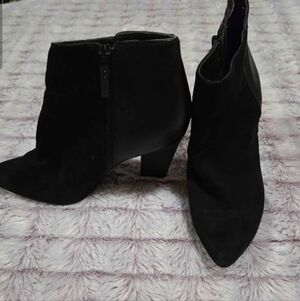 Nine West Black Heeled Boots